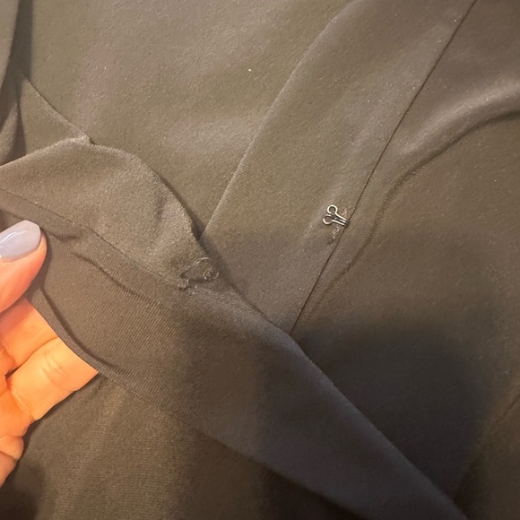 WHBM matte Jersey wrap midi dress - Picture 8 of 9